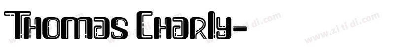 Thomas Charly字体转换